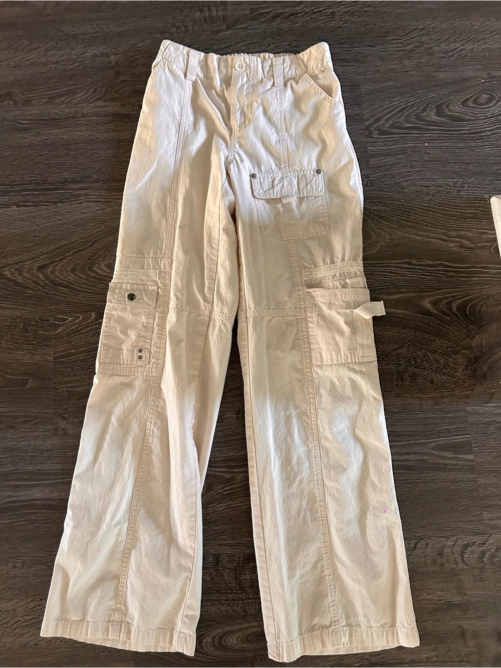 Harper Men's Cargo Pants in Cream
